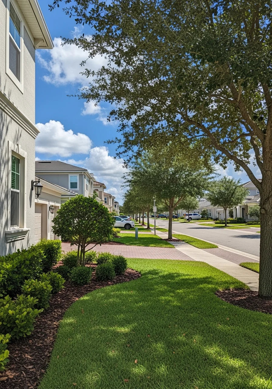 Lakewood Ranch neighborhood street or community amenity showing planned community character and standards.